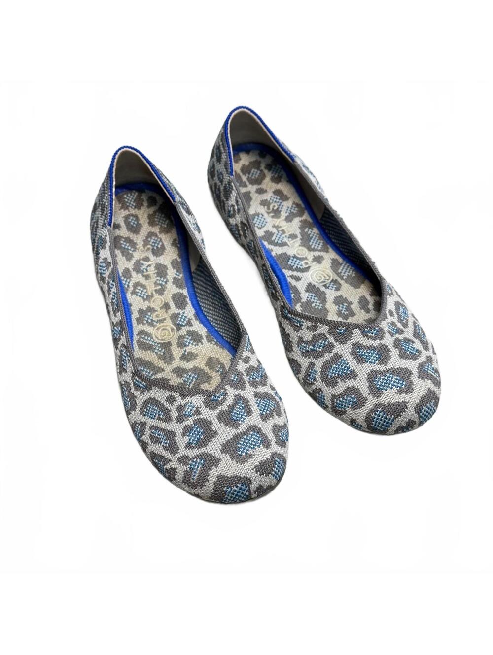 Rothy's The Flat (Retired) Women's Size 9 Leopard Print